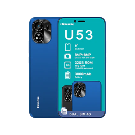 Hisense U53 Blue Bundle