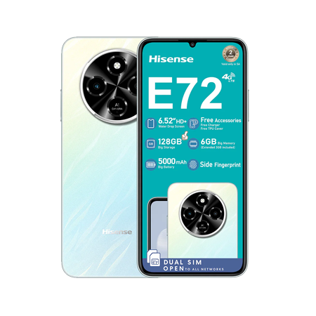 Hisense E72 Blue Bundle